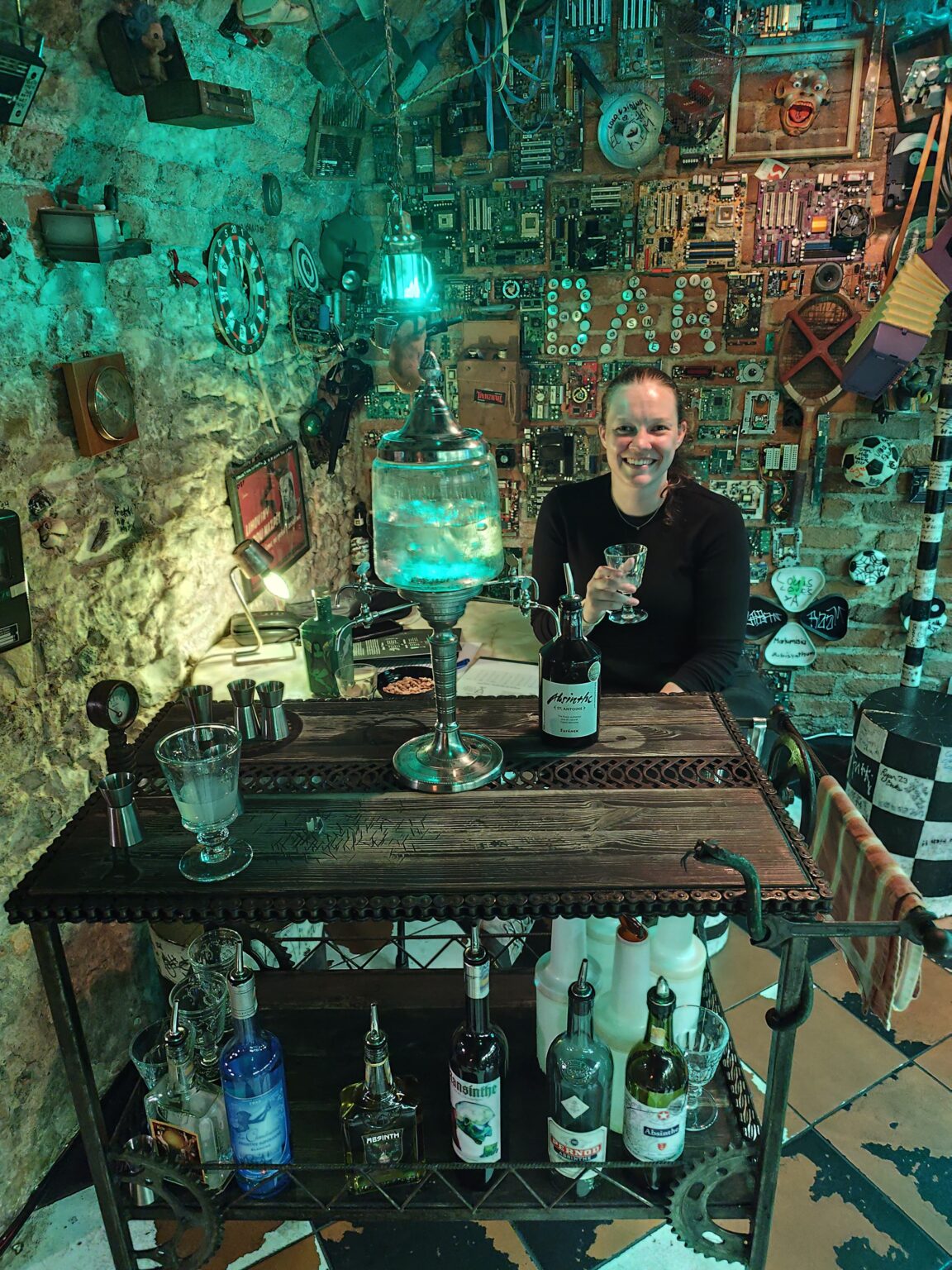 Absinthe Tasting Prague | Absinthe Venue in Old Town Cellar